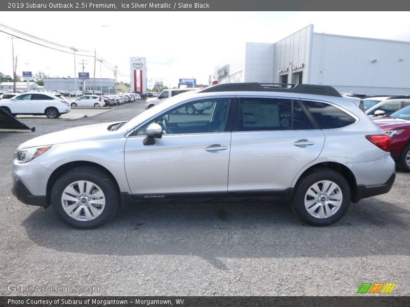 Ice Silver Metallic / Slate Black 2019 Subaru Outback 2.5i Premium