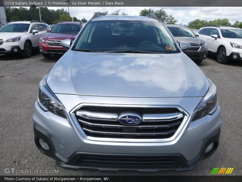 Ice Silver Metallic / Slate Black 2019 Subaru Outback 2.5i Premium