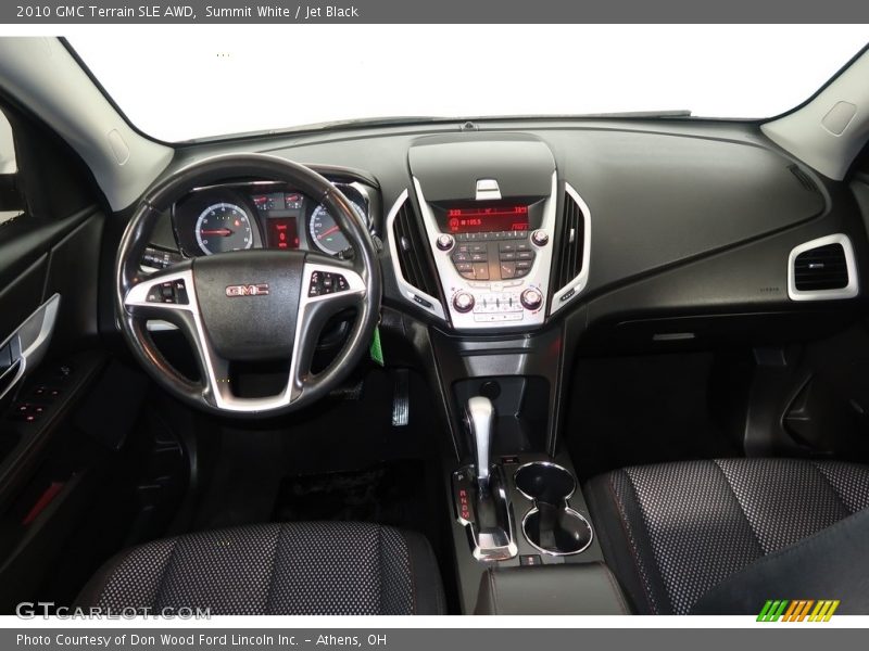 Summit White / Jet Black 2010 GMC Terrain SLE AWD