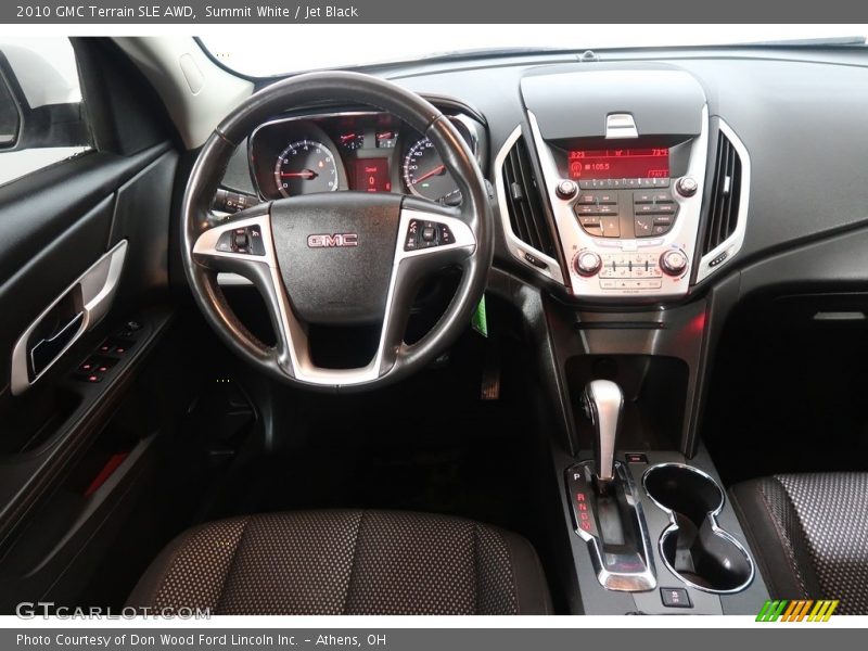 Summit White / Jet Black 2010 GMC Terrain SLE AWD