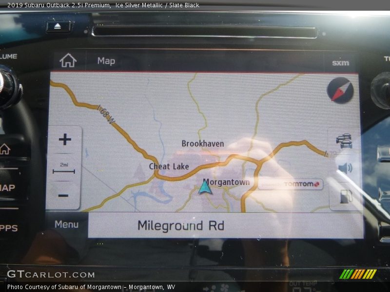 Ice Silver Metallic / Slate Black 2019 Subaru Outback 2.5i Premium