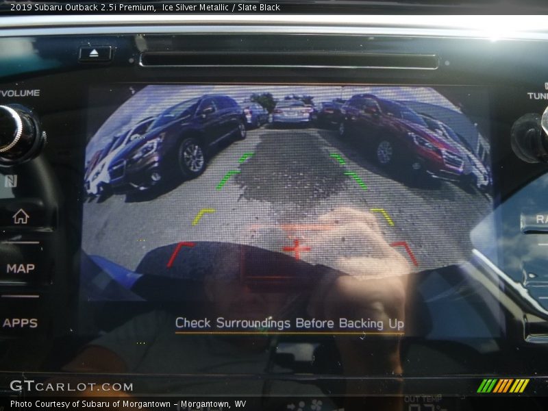 Ice Silver Metallic / Slate Black 2019 Subaru Outback 2.5i Premium