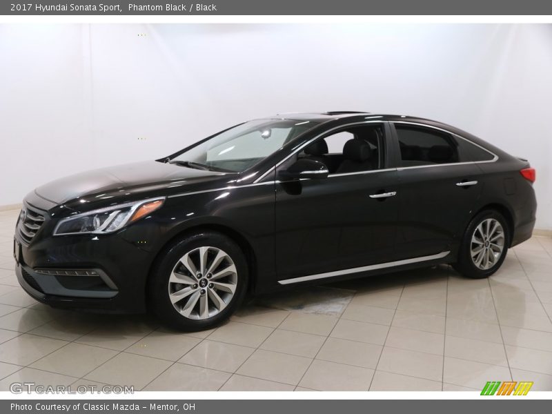 Phantom Black / Black 2017 Hyundai Sonata Sport