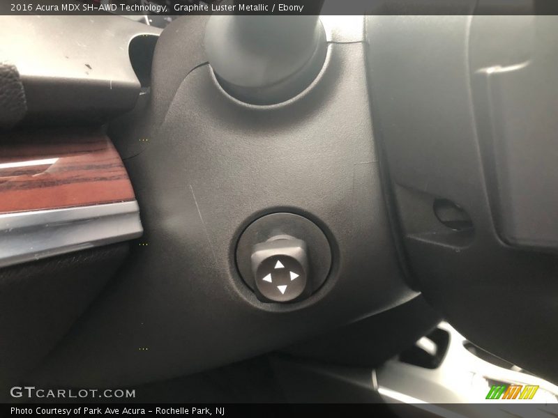 Graphite Luster Metallic / Ebony 2016 Acura MDX SH-AWD Technology