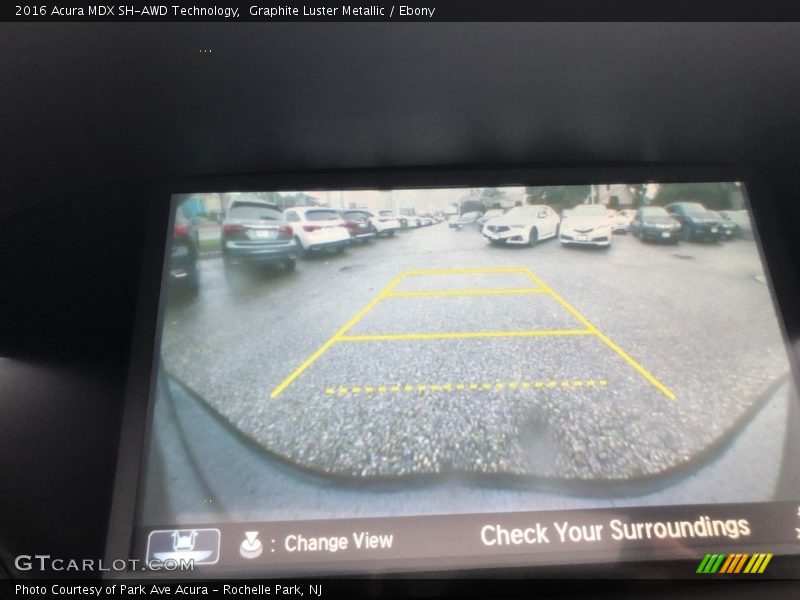 Graphite Luster Metallic / Ebony 2016 Acura MDX SH-AWD Technology