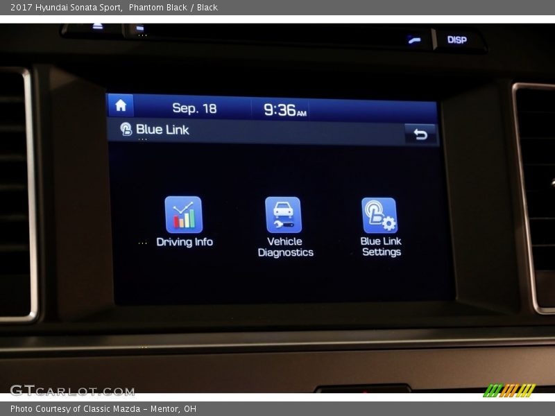 Phantom Black / Black 2017 Hyundai Sonata Sport
