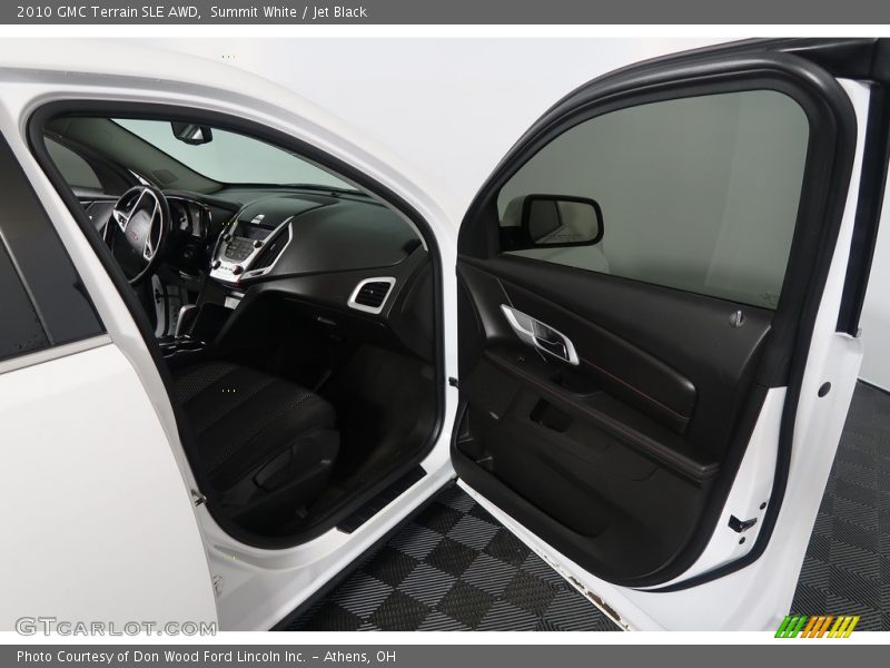 Summit White / Jet Black 2010 GMC Terrain SLE AWD
