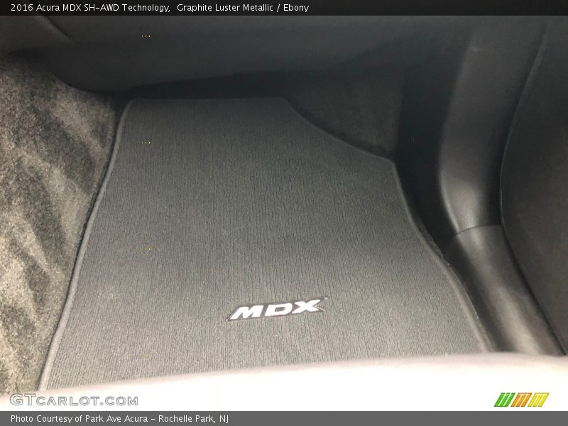 Graphite Luster Metallic / Ebony 2016 Acura MDX SH-AWD Technology