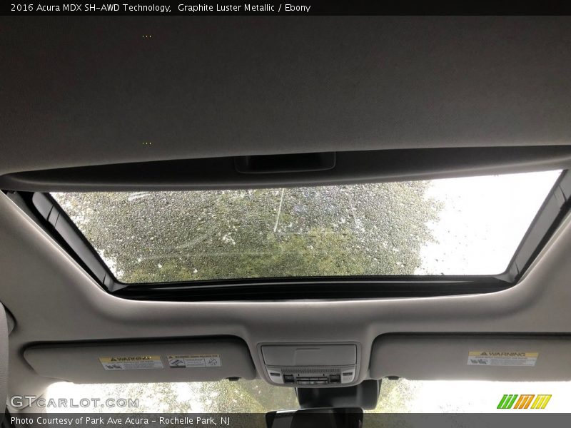 Graphite Luster Metallic / Ebony 2016 Acura MDX SH-AWD Technology