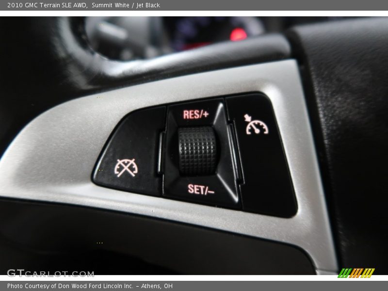 Summit White / Jet Black 2010 GMC Terrain SLE AWD