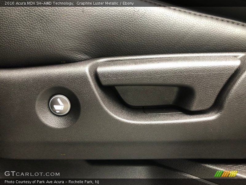 Graphite Luster Metallic / Ebony 2016 Acura MDX SH-AWD Technology