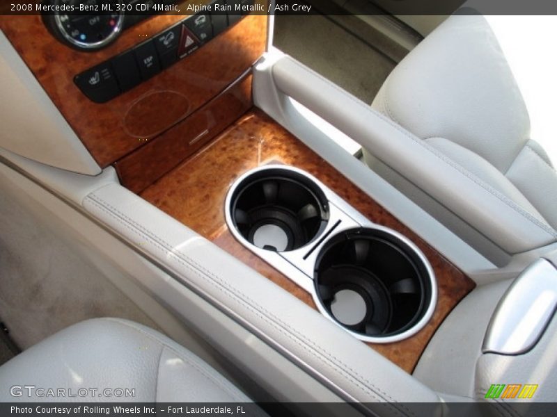 Alpine Rain Metallic / Ash Grey 2008 Mercedes-Benz ML 320 CDI 4Matic