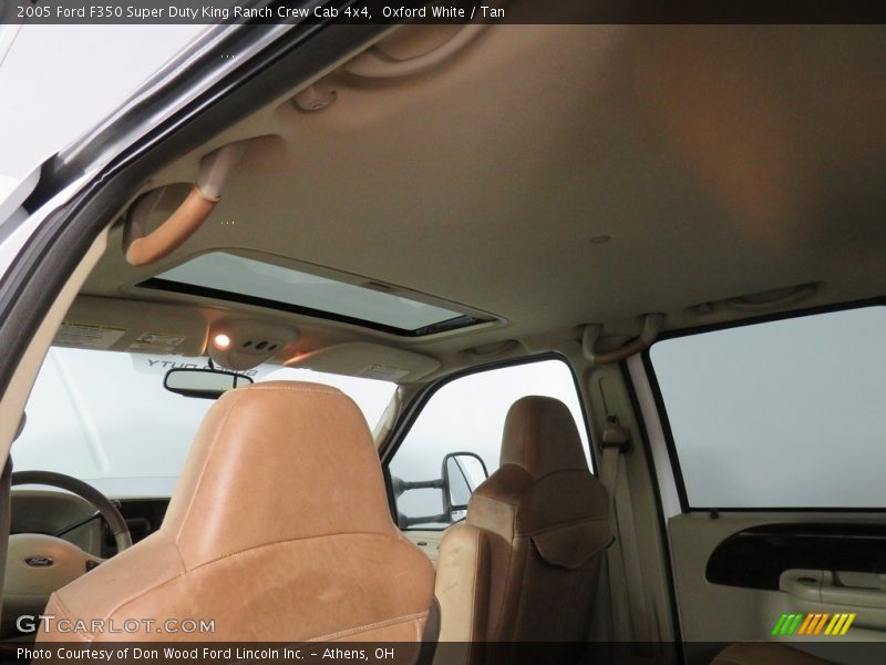 Oxford White / Tan 2005 Ford F350 Super Duty King Ranch Crew Cab 4x4