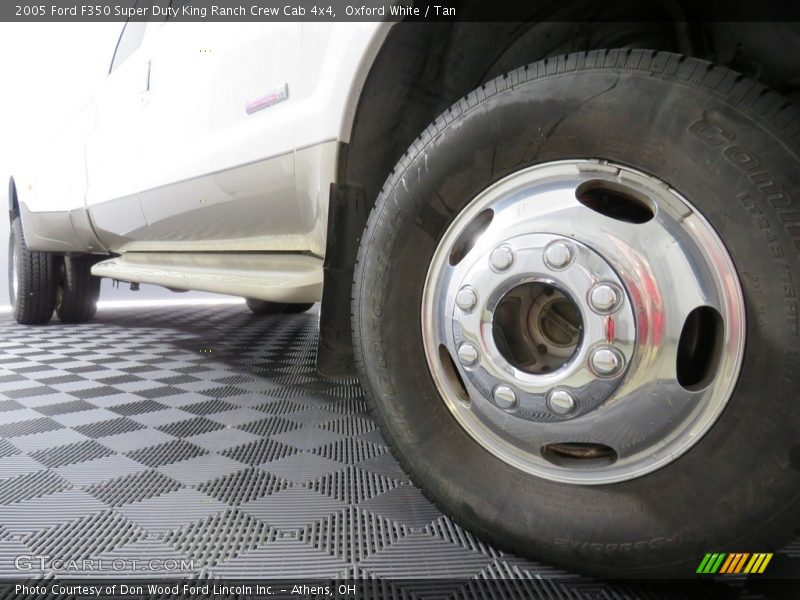 Oxford White / Tan 2005 Ford F350 Super Duty King Ranch Crew Cab 4x4