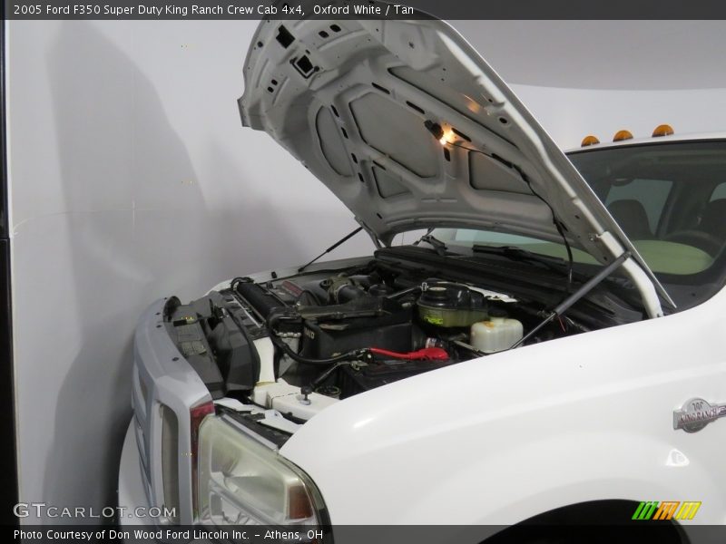 Oxford White / Tan 2005 Ford F350 Super Duty King Ranch Crew Cab 4x4