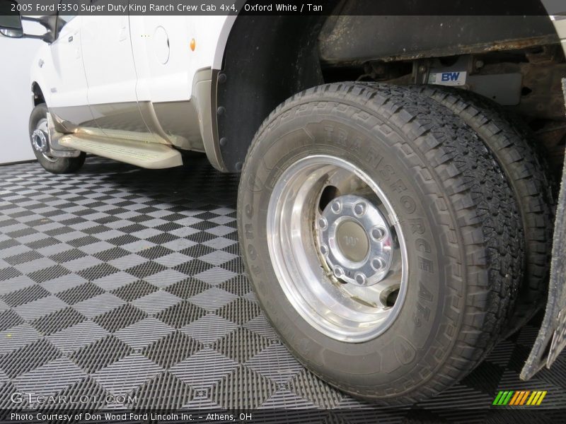Oxford White / Tan 2005 Ford F350 Super Duty King Ranch Crew Cab 4x4