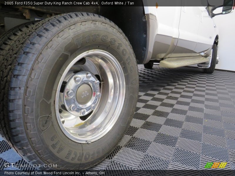 Oxford White / Tan 2005 Ford F350 Super Duty King Ranch Crew Cab 4x4