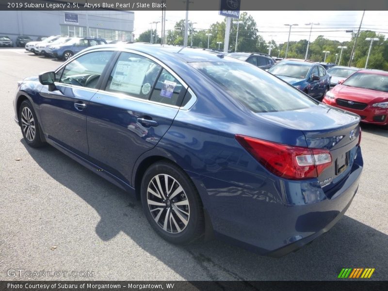 Abyss Blue Pearl / Slate Black 2019 Subaru Legacy 2.5i