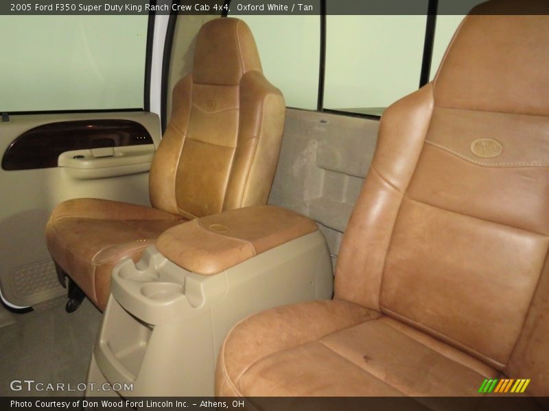 Oxford White / Tan 2005 Ford F350 Super Duty King Ranch Crew Cab 4x4