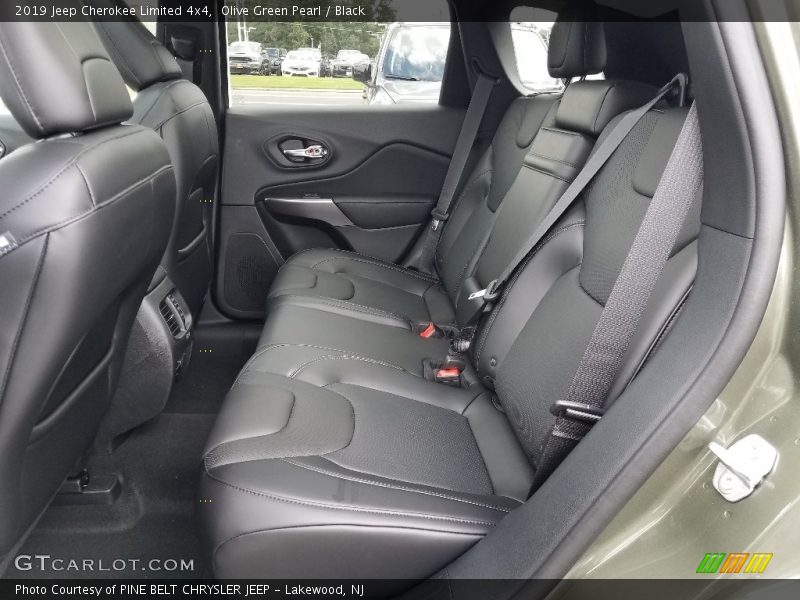 Olive Green Pearl / Black 2019 Jeep Cherokee Limited 4x4