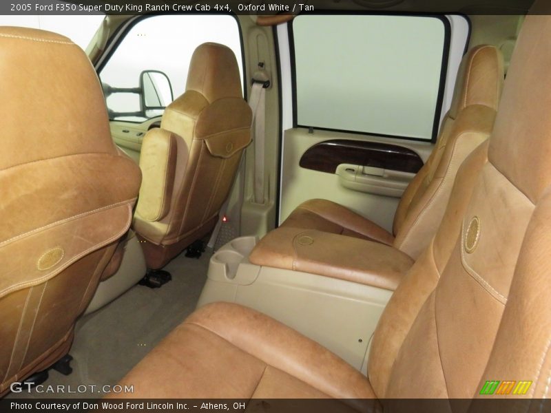Oxford White / Tan 2005 Ford F350 Super Duty King Ranch Crew Cab 4x4