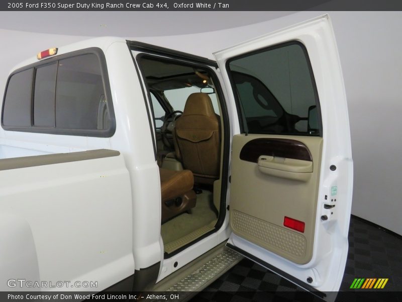 Oxford White / Tan 2005 Ford F350 Super Duty King Ranch Crew Cab 4x4