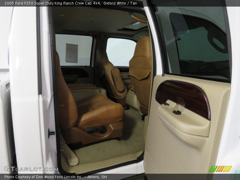 Oxford White / Tan 2005 Ford F350 Super Duty King Ranch Crew Cab 4x4