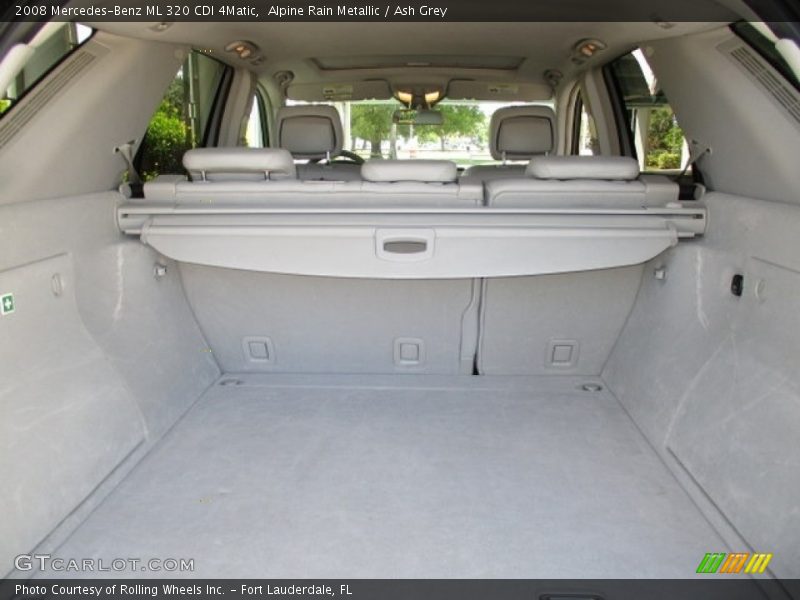 Alpine Rain Metallic / Ash Grey 2008 Mercedes-Benz ML 320 CDI 4Matic