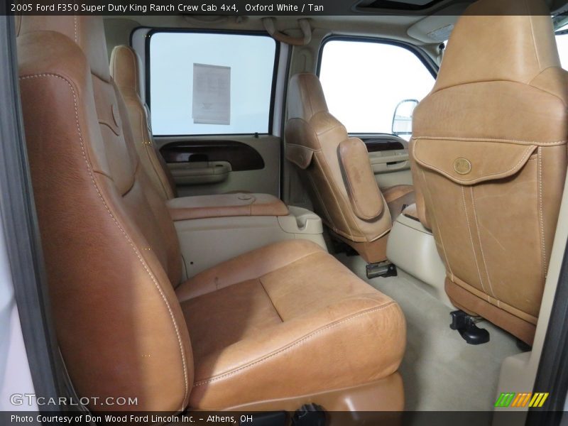 Oxford White / Tan 2005 Ford F350 Super Duty King Ranch Crew Cab 4x4