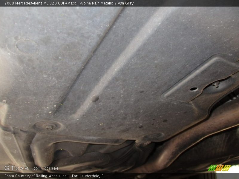 Alpine Rain Metallic / Ash Grey 2008 Mercedes-Benz ML 320 CDI 4Matic