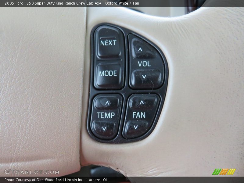 Oxford White / Tan 2005 Ford F350 Super Duty King Ranch Crew Cab 4x4