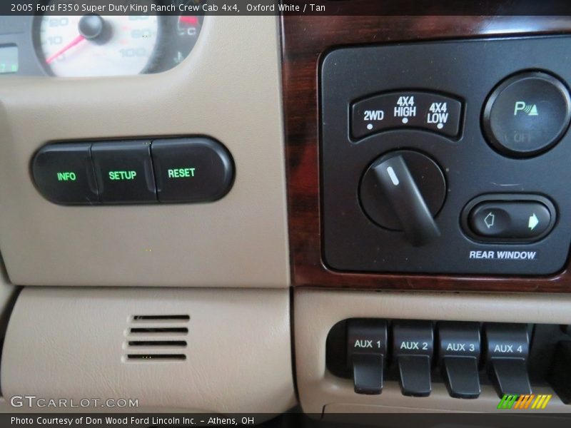 Oxford White / Tan 2005 Ford F350 Super Duty King Ranch Crew Cab 4x4