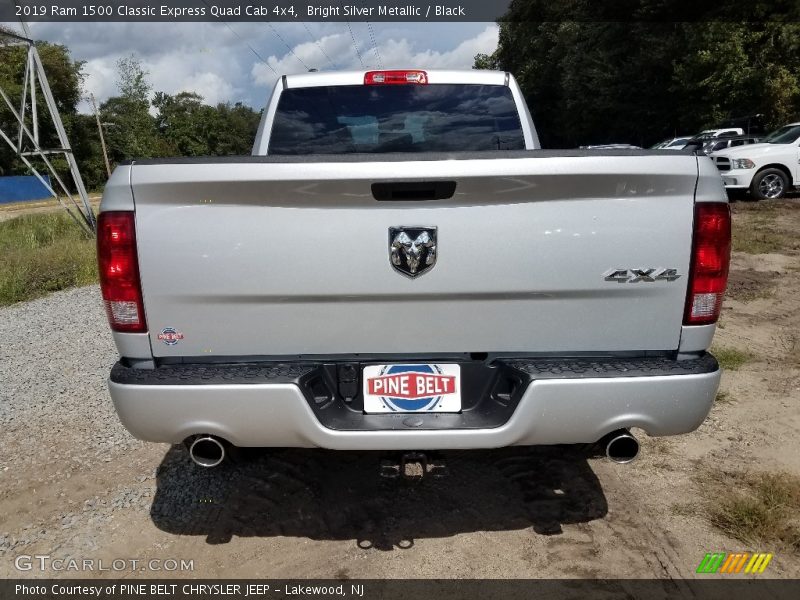 Bright Silver Metallic / Black 2019 Ram 1500 Classic Express Quad Cab 4x4