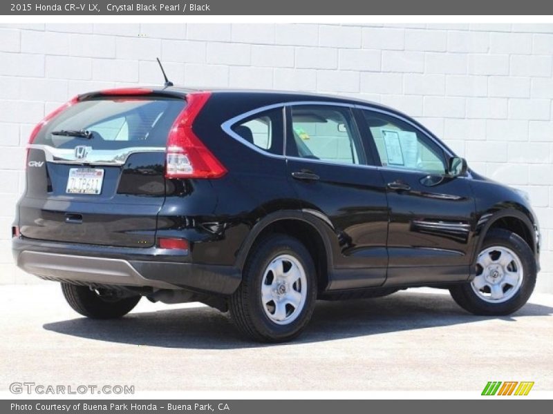 Crystal Black Pearl / Black 2015 Honda CR-V LX