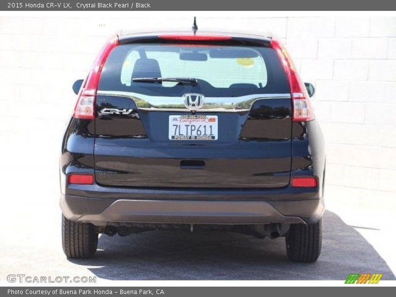 Crystal Black Pearl / Black 2015 Honda CR-V LX