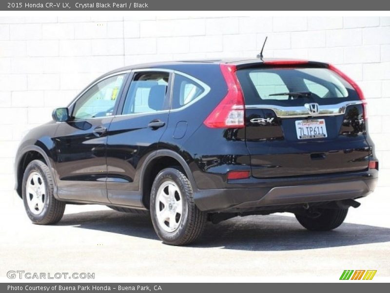 Crystal Black Pearl / Black 2015 Honda CR-V LX