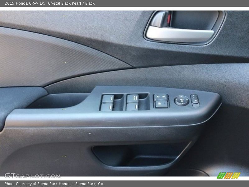 Crystal Black Pearl / Black 2015 Honda CR-V LX