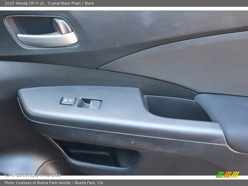 Crystal Black Pearl / Black 2015 Honda CR-V LX