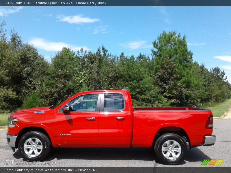  2019 1500 Laramie Quad Cab 4x4 Flame Red