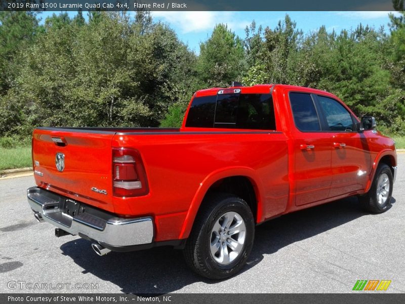 Flame Red / Black 2019 Ram 1500 Laramie Quad Cab 4x4