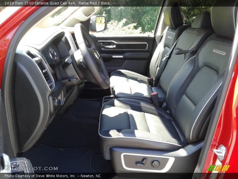  2019 1500 Laramie Quad Cab 4x4 Black Interior