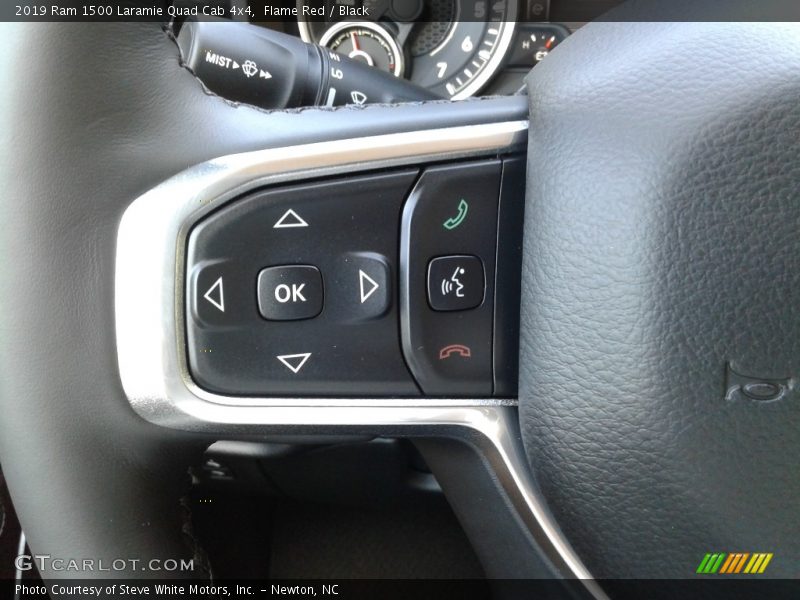  2019 1500 Laramie Quad Cab 4x4 Steering Wheel