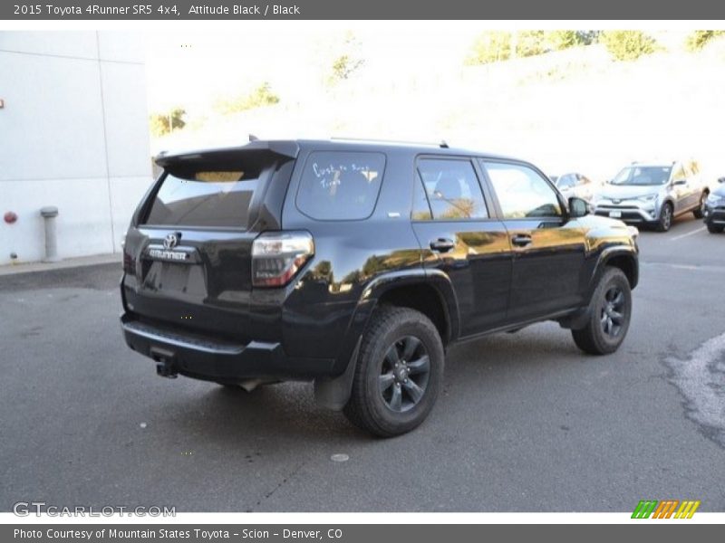 Attitude Black / Black 2015 Toyota 4Runner SR5 4x4
