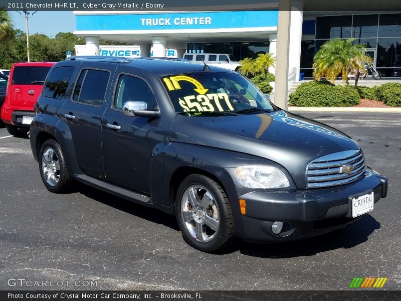 Cyber Gray Metallic / Ebony 2011 Chevrolet HHR LT