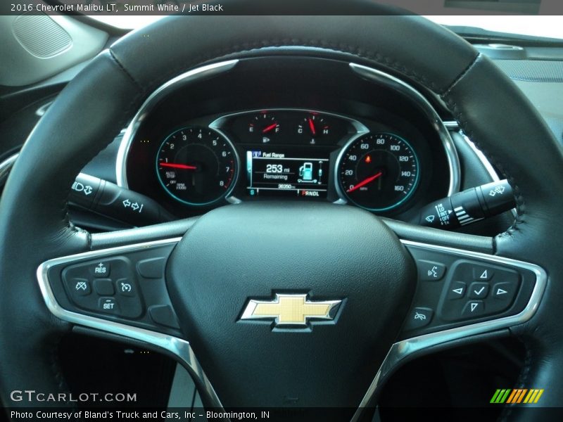 Summit White / Jet Black 2016 Chevrolet Malibu LT