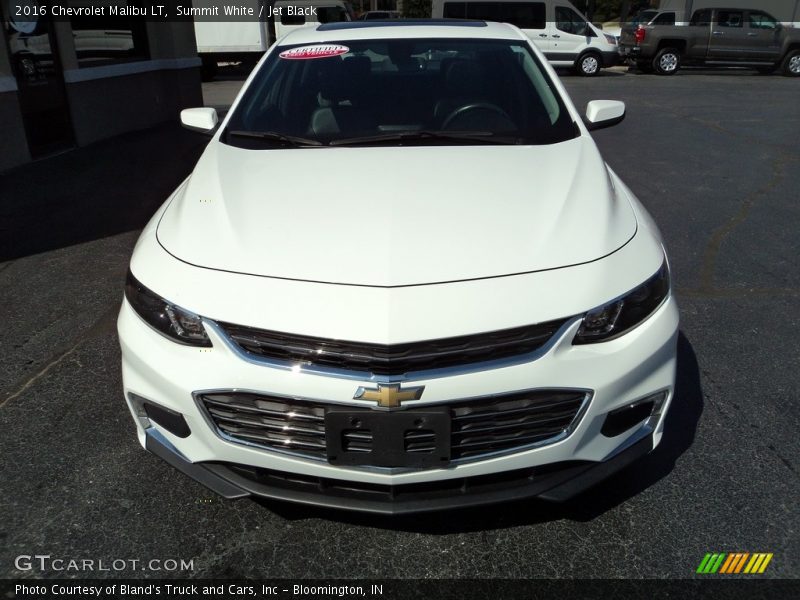 Summit White / Jet Black 2016 Chevrolet Malibu LT