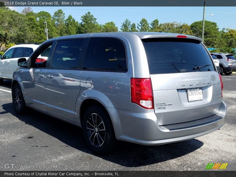 Billet / Black 2018 Dodge Grand Caravan SE