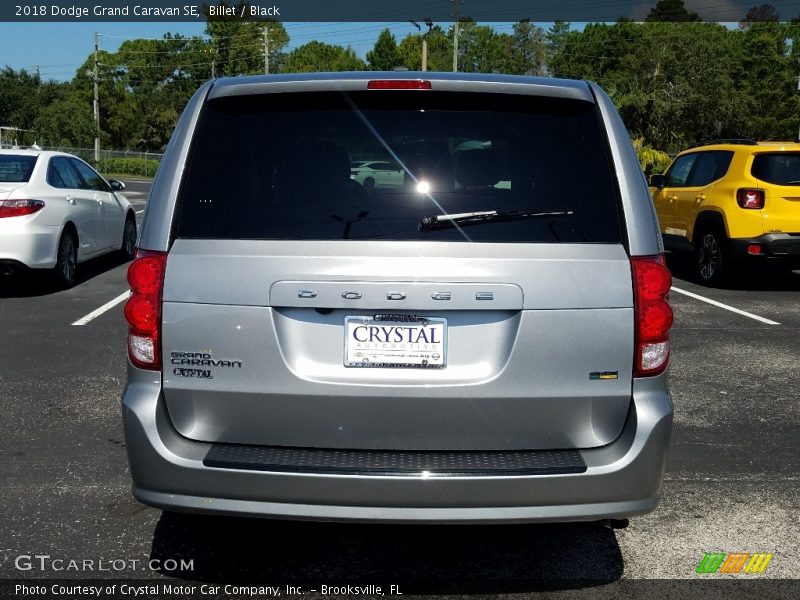 Billet / Black 2018 Dodge Grand Caravan SE