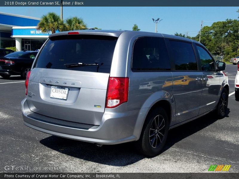 Billet / Black 2018 Dodge Grand Caravan SE