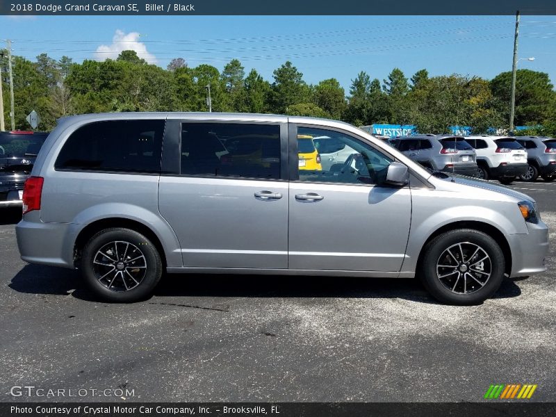 Billet / Black 2018 Dodge Grand Caravan SE